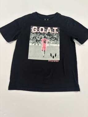 Messi Collection Boys G.O.A.T. Graphic T-Shirt